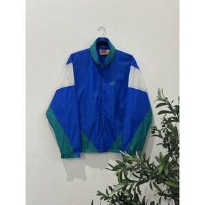 Vintage 90s Nike Windbreaker W Packable Hood Size Medium